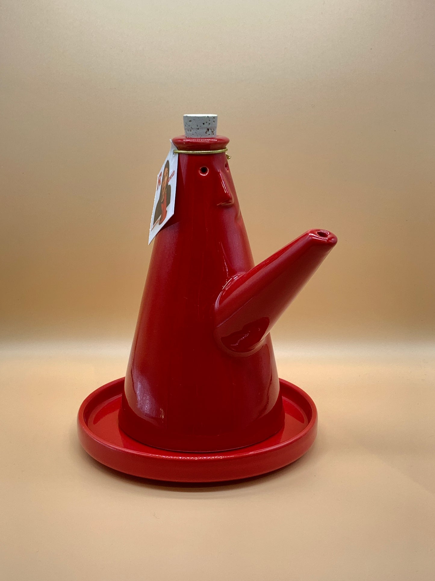 Oliera ROKKO in ceramica 600 ml colore Rosso