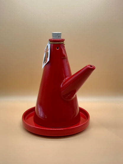 Oliera ROKKO in ceramica 600 ml colore Rosso