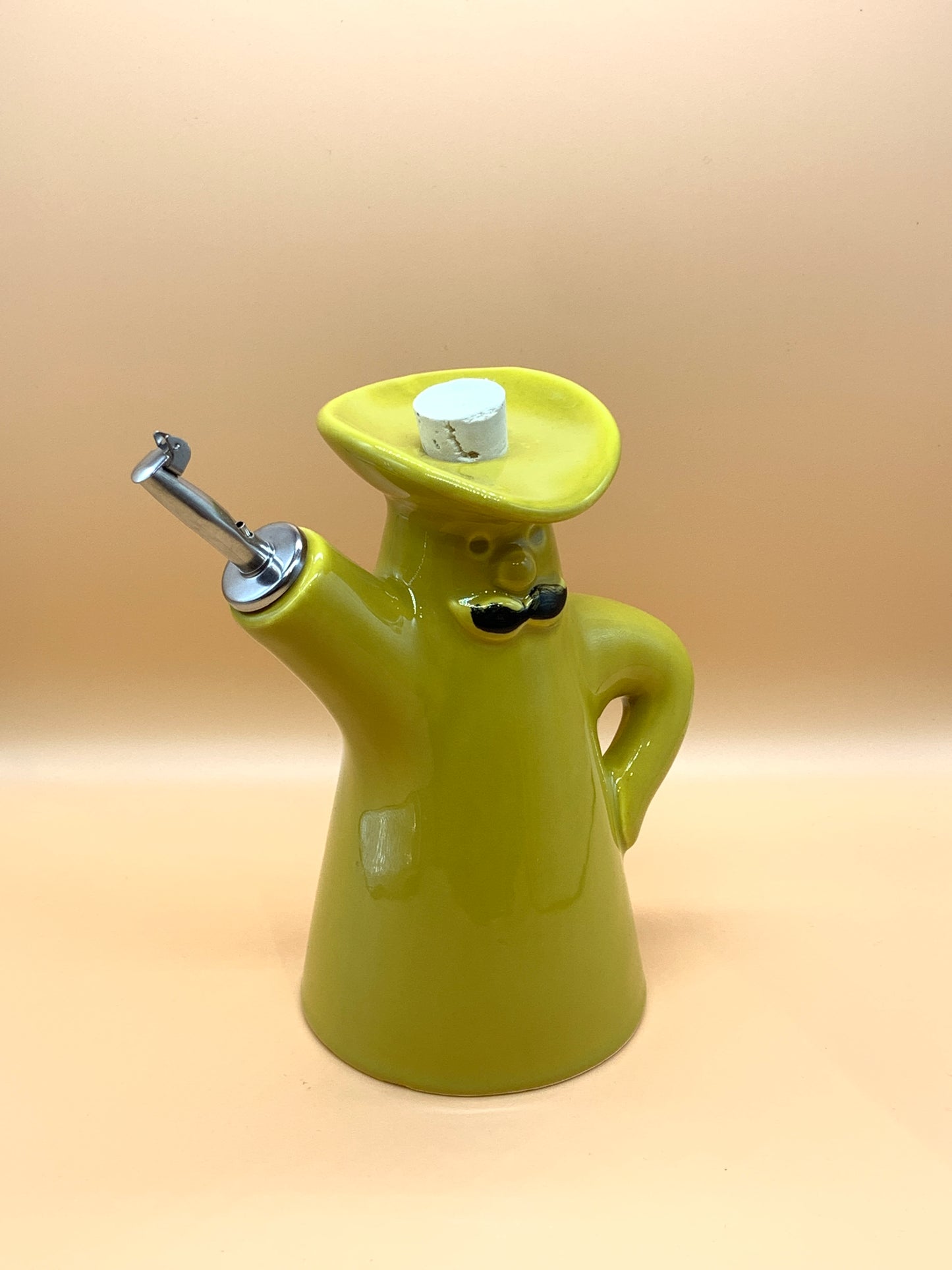 Oliera BANG in ceramica 600 ml colore Verde acido