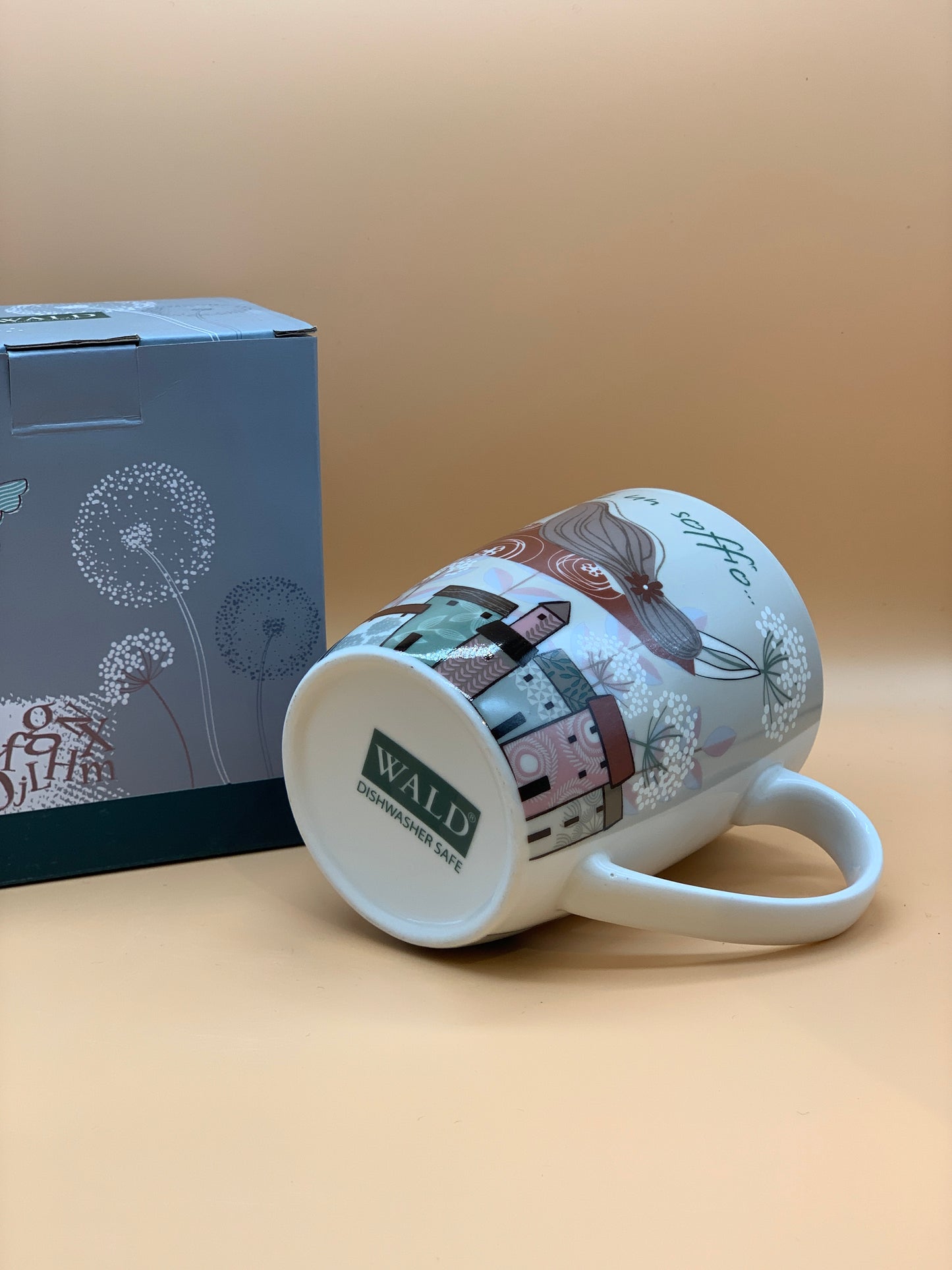 Tisaniera WALD con Coperchio e decoro Soffio col. Panna