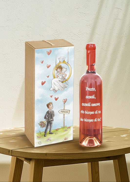 Vino rosato Negroamaro Quadri & Quadri var. 3