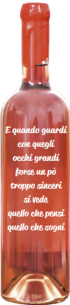 Vino rosato Negroamaro Quadri & Quadri var. 2
